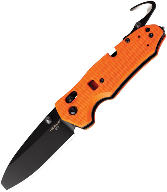 Hogue Trauma Orange First Response Tool Folding Knife 34764