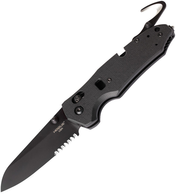 Hogue Trauma Black First Response Tool Fixed Blade Knife 34770