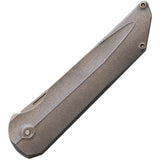 Hoback Knives BackSlip Titanium Slip Joint Folding AEB-L Pocket Knife 013