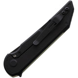 Hoback Knives Radford Knife Framelock Jade G10 & Titanium Folding CPM-20CV 019JG