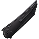 Hoback Knives Kwaiback Button Lock Arctic Storm Carbon Fiber Folding 20CV Steel Pocket Knife 039
