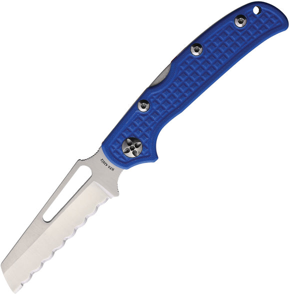 HPA Patriot EDC Lockback Blue & Red G10 Folding Wharncliffe Pocket Knife 0074