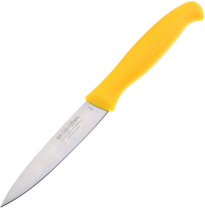 Hen & Rooster Yellow Fixed Blade Kitchen Paring Knife I053Y