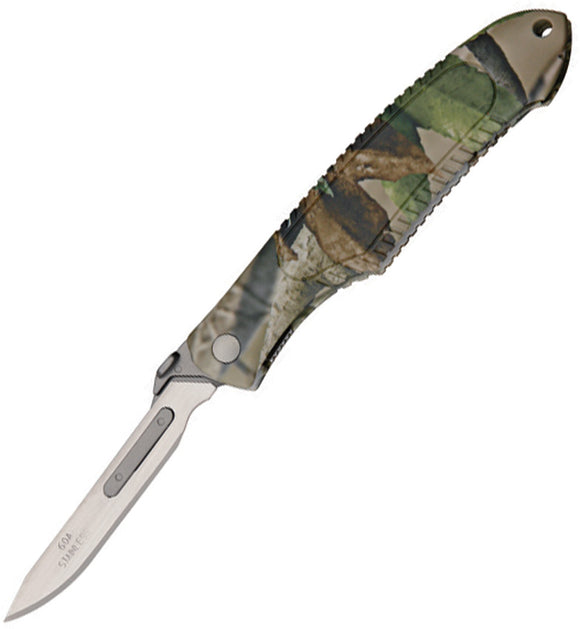 Havalon Piranta Quik-Change Camo Folding Pocket Knife 60APRCAMO