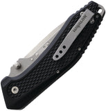 Havalon EDC REDI-Lock A/O Black Folding AUS-8 Pocket Knife VXTCREDIB