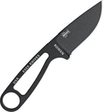 ESEE Izula 6.25" Signature Model Black Fixed Blade Skeletonized Handle Knife