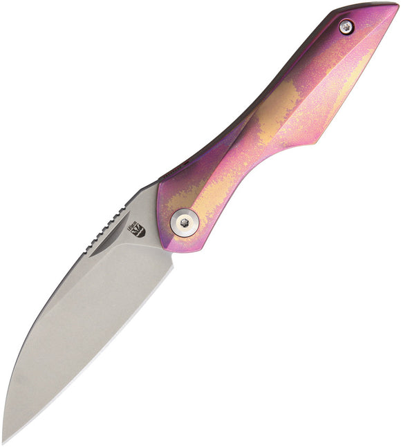 Isham Bladeworks Abstruse  Linerlock Folding Knife 002