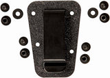 ESEE Izula & Izula II Fixed Blade Knife Sheath Black Clip Plate Made in USA