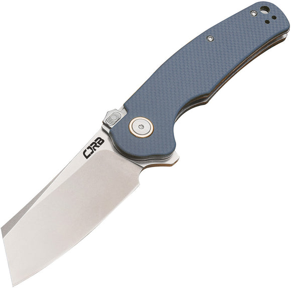 CJRB Crag Recoil-Lock Blue-Gray G10 Folding D2 Steel Pocket Knife 1904RGYF