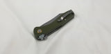 CJRB Kicker Green D2 Recoil Lock Folding Knife 1915gn