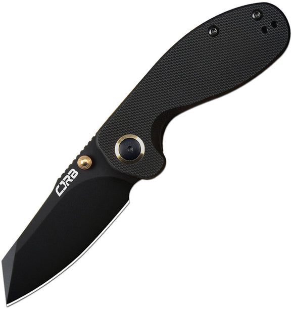 CJRB More Maileah Pocket Knife Linerlock Black G10 Folding PVD AR-RPM9 1918LBBK