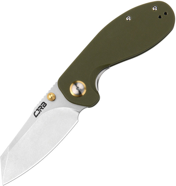 CJRB More Maileah Pocket Knife Linerlock OD Green G10 Folding AR-RPM9 1918LGN