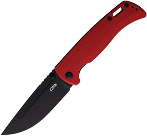 CJRB Resource Linerlock Red G10 Folding Black AR-RPM9 Pocket Knife 1932BRE