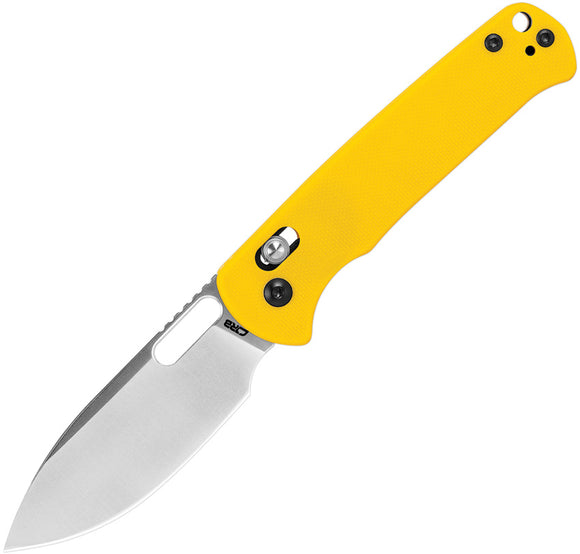 CJRB Hectare Crossbar Lock Yellow G10 Folding AR-RPM9 Pocket Knife J1935YE