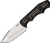 SOG Growl Stainless 9Cr18MoV Satin Fixed Tanto Black Knife