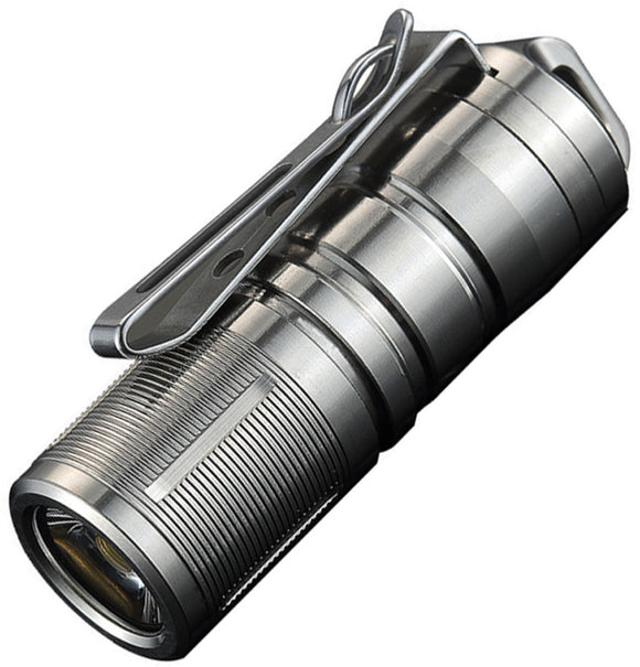 JETBeam Mini-Titanium Gray Body CREE XP-G2 LED Rechargeable Flashlight MINITI