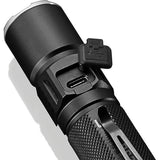 JETBeam PC20 Black Water Resistant CREE LED Aluminum Tactical Flashlight PC20