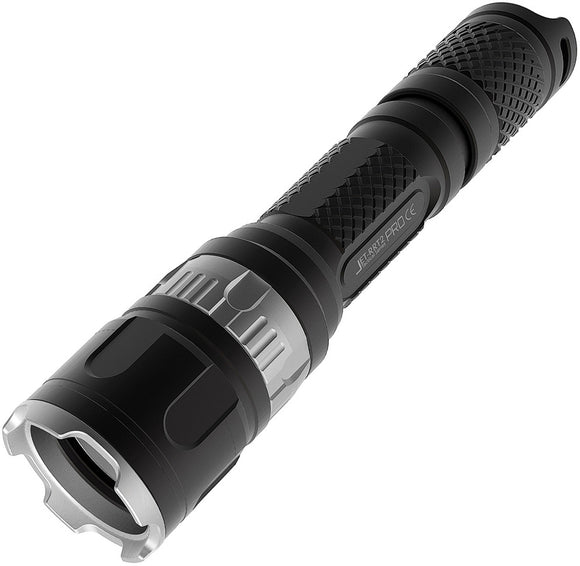 JETBeam RRT-2 Black Aluminum CREE XP-L LED Self Defense Pro Flashlight RRT2P