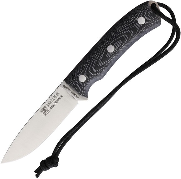 Joker Bushcrafter Fixed Blade Knife + Sheath cm120
