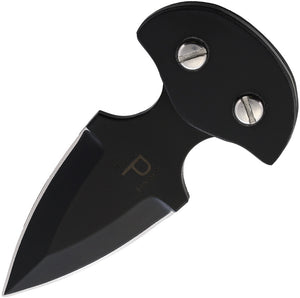 Jason Perry Blade Works Model 138 Little Alien Black Push Dagger 138blk