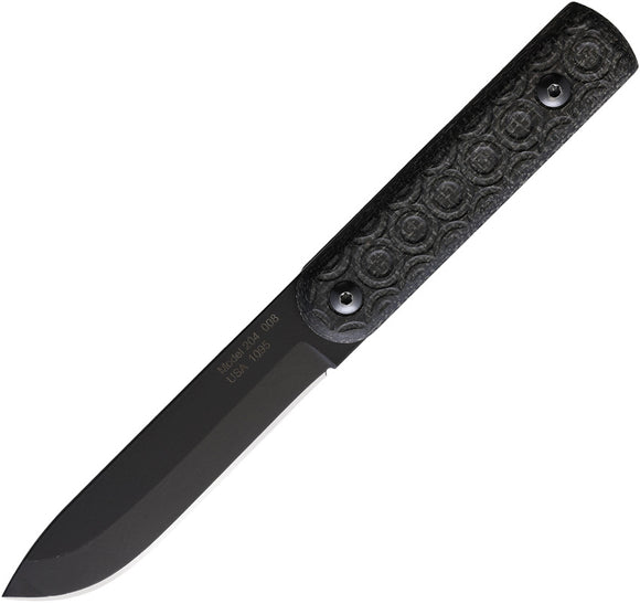 Jason Perry Blade Works Model 204 Puukko Fixed Blade Knife 204mbrlp