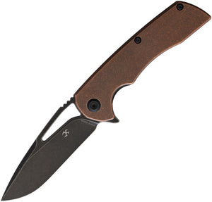 Kansept Knives Kyro Framelock Copper Folding CPM-S35VN Pocket Knife 1001C2