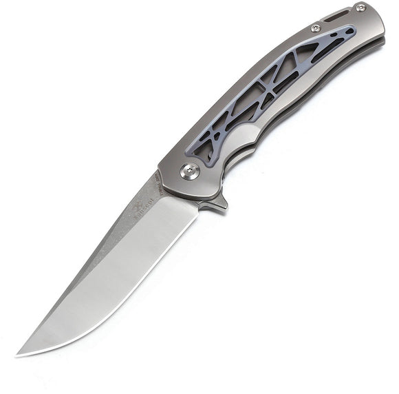 Kansept Knives Agent Framelock Titanium S35Vn Folding Knife 1004a1