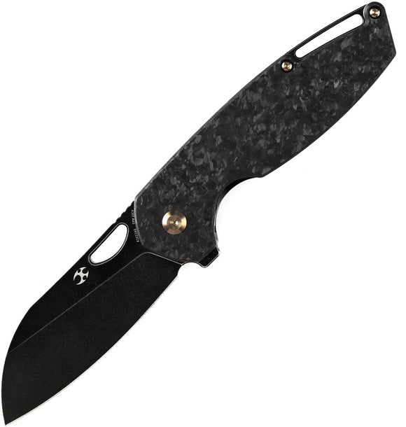 Kansept Knives Model 6 Linerlock Carbon Fiber Folding 20CV Pocket Knife 1022A6