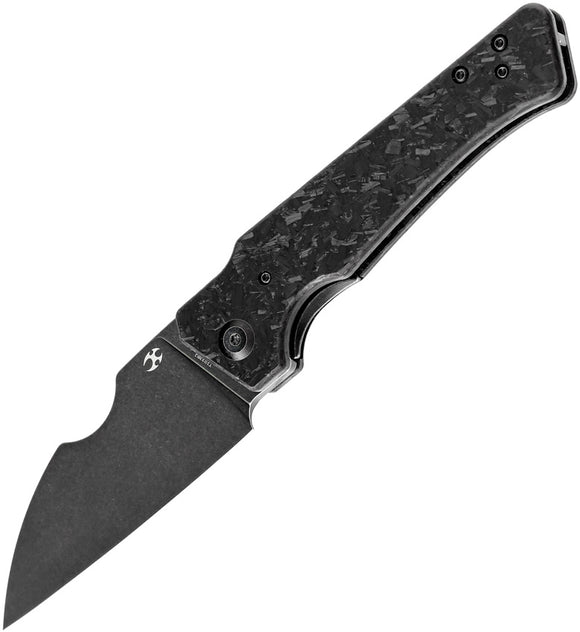 Kansept Knives Egress Pocket Knife Linerlock Carbon Fiber Folding S35VN 1033B2