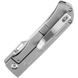 Kansept Knives Reedus Framelock Gray Titanium Folding S35VN Pocket Knife 1041A2