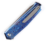 Kansept Knives Integra Linerlock Timascus Folding CPM-S35VN Pocket Knife 1042B1
