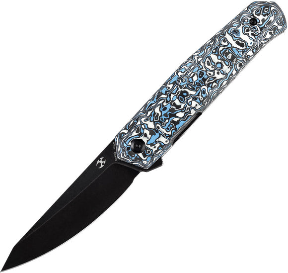 Kansept Knives Integra Linerlock Carbon Fiber Folding S35VN Pocket Knife 1042B2