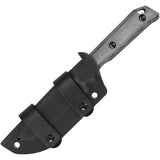 Kizer Cutlery Begleiter Black Micarta D2 Steel Drop Pt Fixed Blade Knife 1045C1