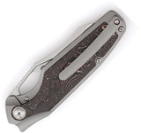 Kansept Knives Tuckamore Titanium & Copper CF Folding CPM-20CV Knife 1052A2