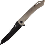 Kansept Knives Colibri Tech Framelock Bronze Titanium Folding S35VN Knife 1060A5