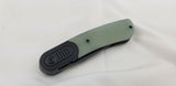 Kansept Knives Reverie Linerlock Jade G10/Titanium Folding S35VN Knife 2025A5