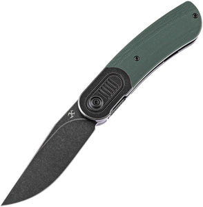 Kansept Knives Reverie Linerlock Green G10/Titanium Folding S35VN Knife 2025A6