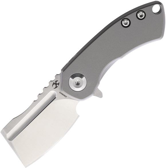 Kansept Knives Pocket Knife Mini Korvid Framelock Titanium Folding S35VN 3030A2