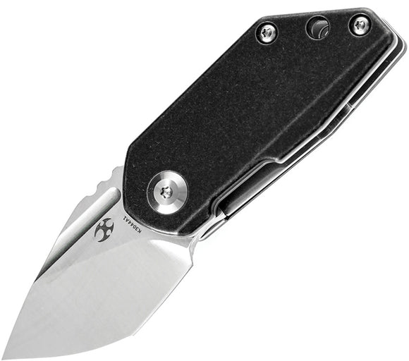 Kansept Knives RIO Pocket Knife Black Titanium Folding Bohler M390 Blade 3044A1