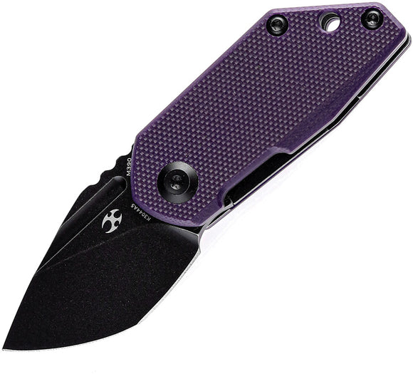Kansept Knives RIO Pocket Knife Linerlock Purple G10 Folding Bohler M390 3044A5