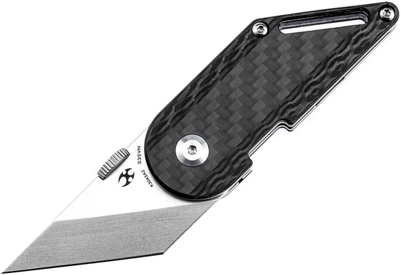Kansept Knives Dash Linerlock Carbon Fiber Folding S35VN Pocket Knife 3045A2