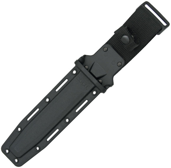 Ka-Bar USA Fixed Fighting Knife Black Kydex & Cordura Belt Knife Sheath 1216