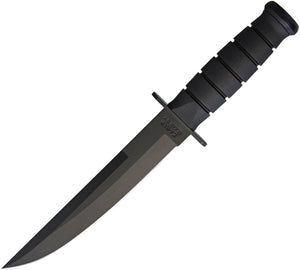 Ka-Bar 12.75" Black Fixed Blade Knife + Sheath 1266