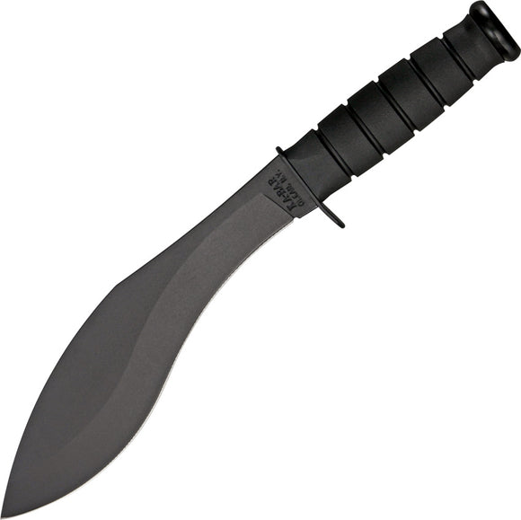 Ka-Bar Combat Kukri Black 1095 High Carbon Steel 56-58 HRC Fixed Knife 1280
