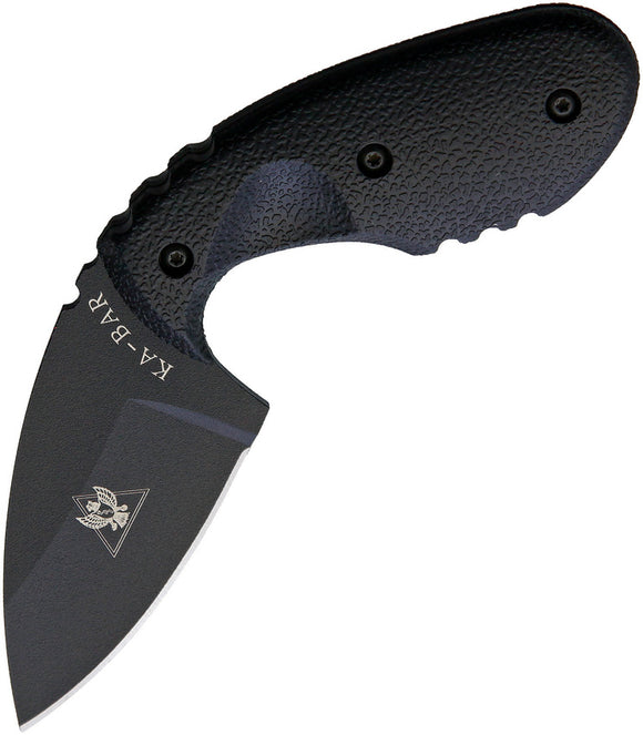 Ka-Bar Fixed Knife TDI Investigator Black FRN Black AUS-8A Karambit Blade 1493