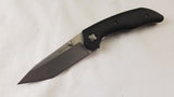Ka-Bar Jarosz Linerlock Black Plain Tanto Stainless Folding Knife 7506