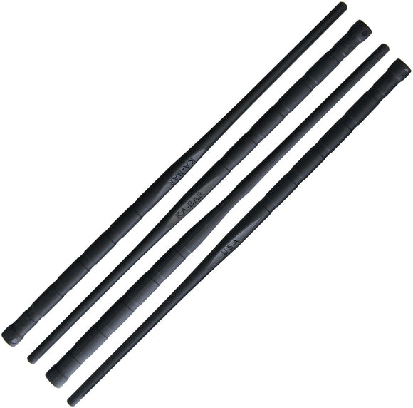 Ka-Bar Pack of 4 Chopsticks Black Grilamid Dishwasher Safe Utensils 9919