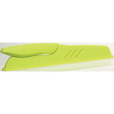 Kai USA Paring Smooth Lime Green Carbon Stainless Steel Fixed Blade Knife 5068