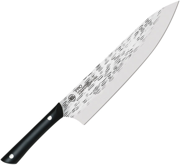 Kai USA Professional Chefs Black POM AUS-6M Cleaver Fixed Blade Knife HT7078