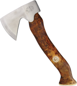 Karesuando Kniven Stoera Aksu Fixed Ax Head Brown Birch & Moose Handle Axe 4014